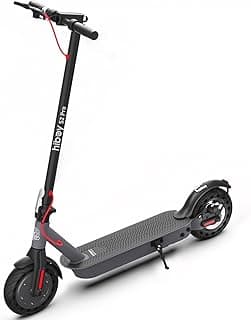 Hiboy S2/S2 Pro/S2 MAX Electric Scooter, 350-500W Motor, 8.5"-10" Solid Tires, 17-40.4 Miles Range, 19 Mph Folding Commuter Electric Scooter for Adults (Optional Seat)