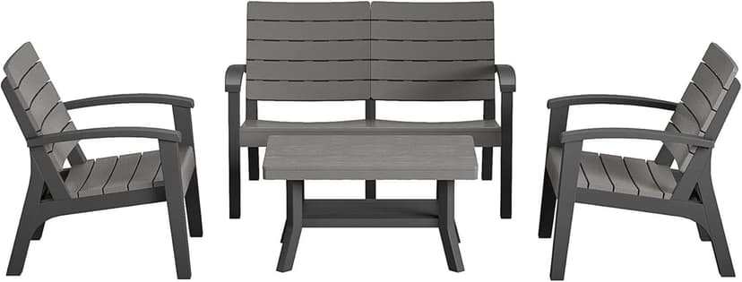 COSCO 4 Piece Resin Conversation Set