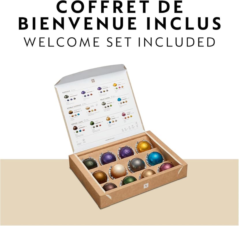 Nespresso Breville Vertuo Creatista BVE850BSS, Brushed Stainless Steel