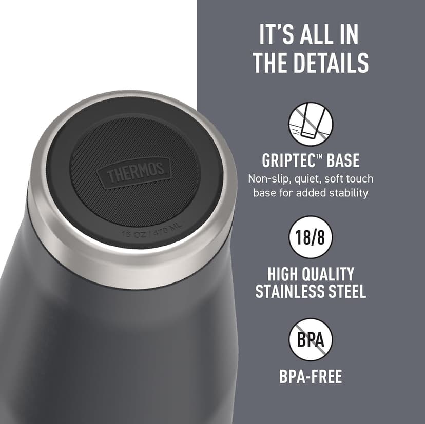 THERMOS ICON SERIES, Stainless Steel Mug, Granite, 16 oz