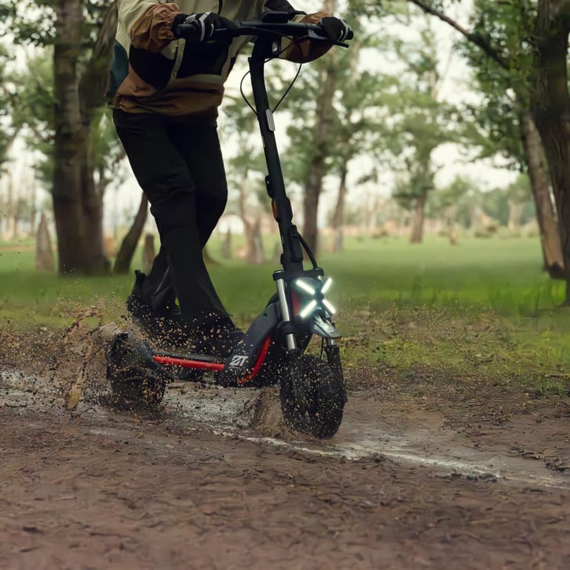 Segway ZT3 Pro Electric Scooter, 24.9 Mph Top Speed, 43.5 Miles Max. Range, w/Dual Suspension, Flash Charge, 1600W Peak Motor, Folding Off Road Scooter for Adults UL2272 2271 Certified