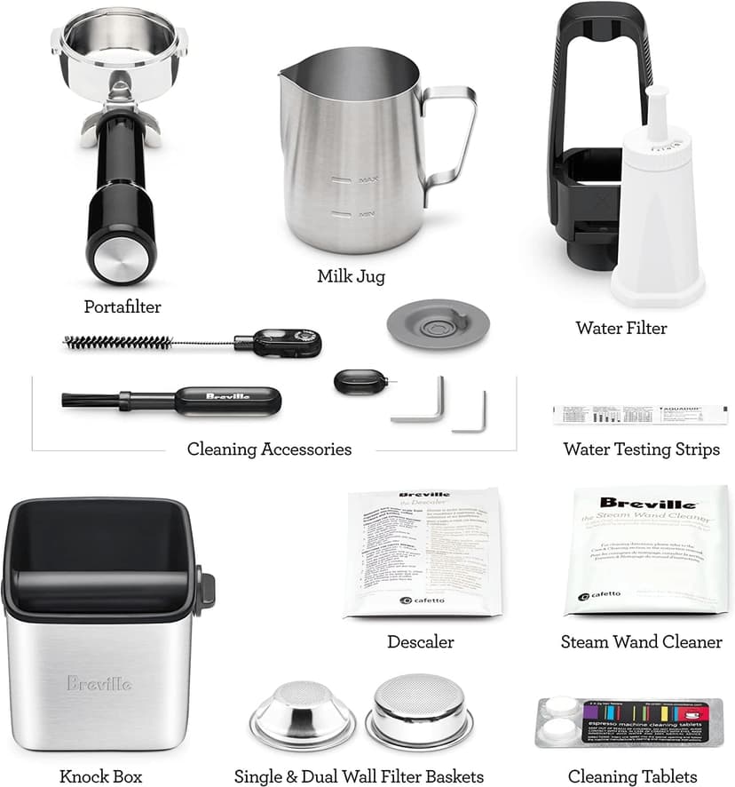 Breville Oracle Touch Espresso Machine BES990DBL, Damson Blue
