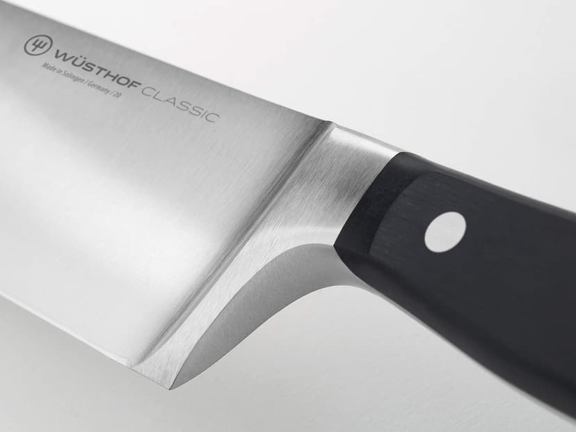 Wüsthof Classic Hollow Edge 2-Piece Chef's Knife Set, Black, 6-inch and 3.5-inch