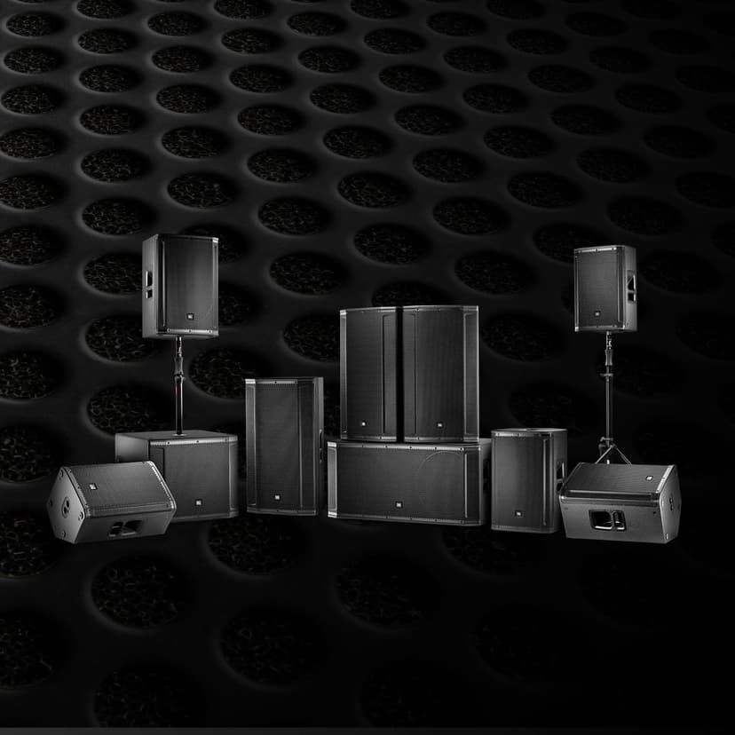 JBL Professional SRX818SP Portable, Active, Amplified, Powered 18 Inch Subwoofer System. 1000 Watt Peak Crown Amplifier. DJ, PA, Stage. Black
