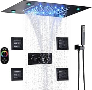 Best LED Rainfall Shower Heads of 2025: Light Up Your Shower Experience
