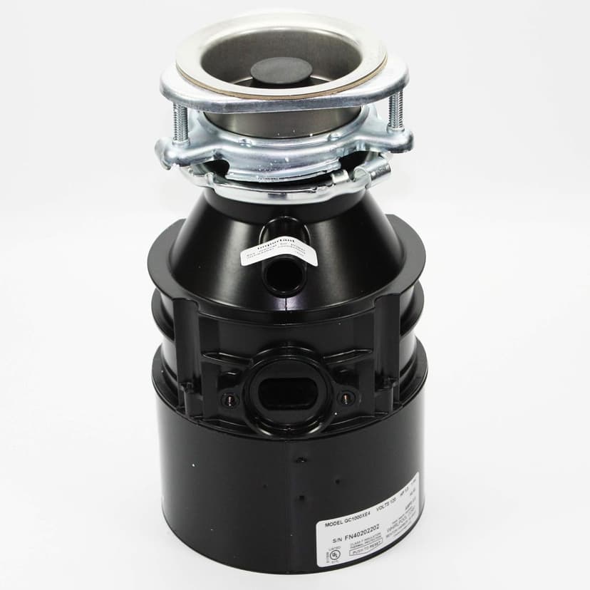 Whirlpool GC1000XE 1/3 hp in Sink Disposer, Black