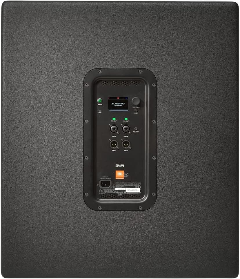 JBL Professional PRX918XLF 18-Inch Powered Subwoofer, Portable PA, 2000 Watt, DSP, Parametric EQ, Bluetooth Low Energy (BLE), and APP Control, Black