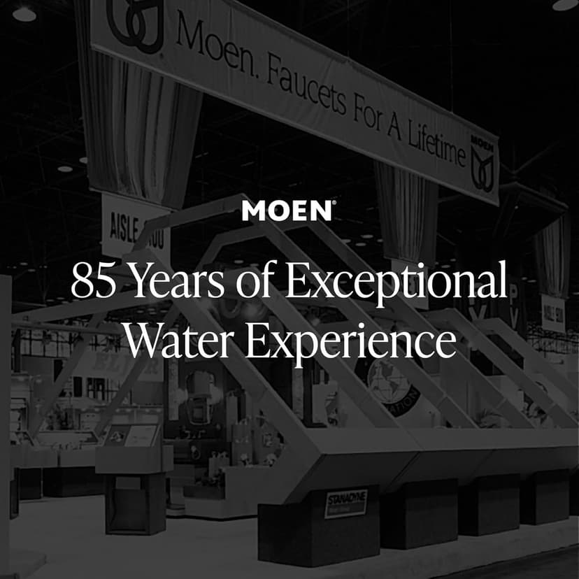 Moen Align Brushed Gold Two-Handle Three-Hole Modern Widespread Bathroom Faucet Trim Kit, Valve Required, T6193BG