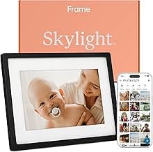 Skylight Frame – WiFi Digital Picture Frame Customer Support, Touch Screen Digital Photo Frame with Easy Setup, Photo Gifts for Parents and Grandparents - 10 Inch Black