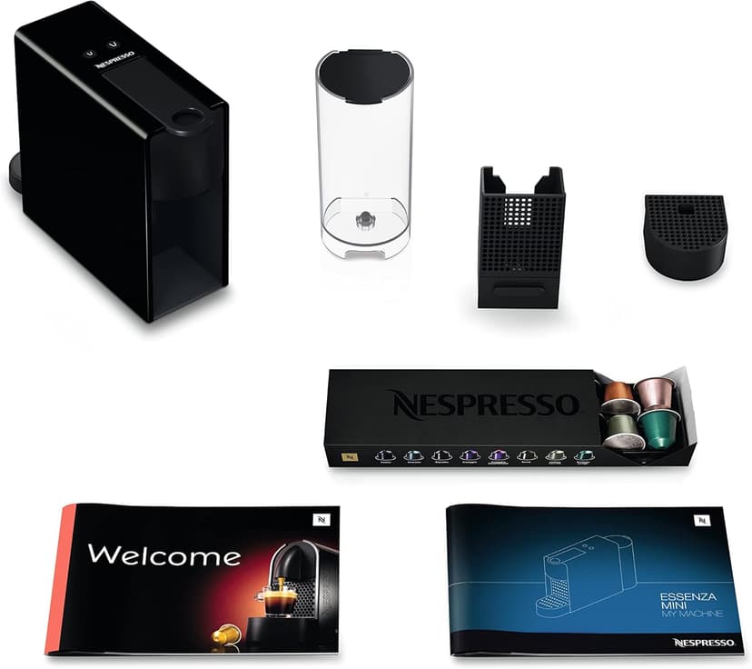 Nespresso Essenza Mini Espresso Machine by Breville, Piano Black