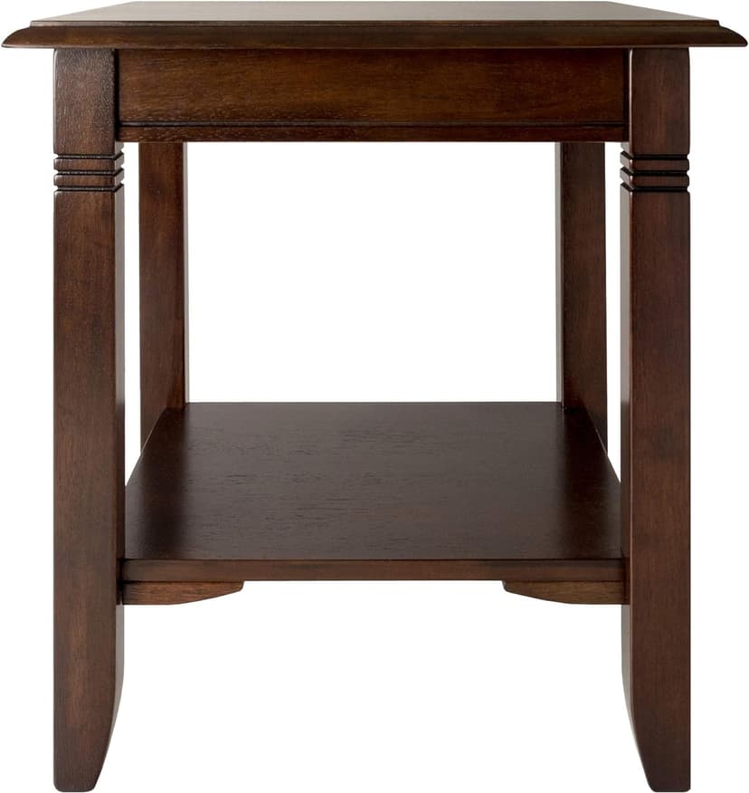 Winsome Nolan End Table, for Living Room, Bedroom, Cappuccino