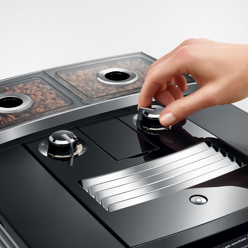Jura J8 twin Diamond Black 15658 Automatic Coffee Machine