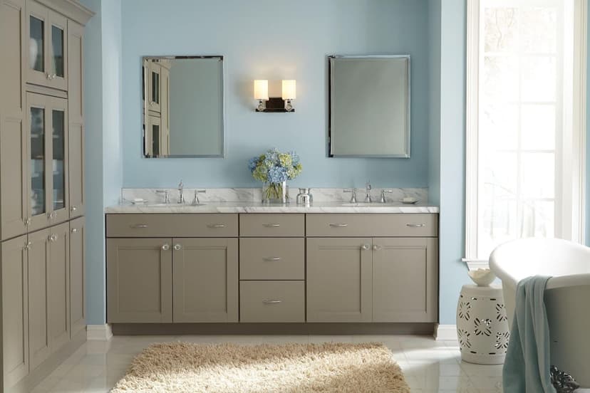 Moen Wynford Chrome Two-Handle Widespread High-Arc Bathroom Faucet with Lever Handles, Valve Required, T4520