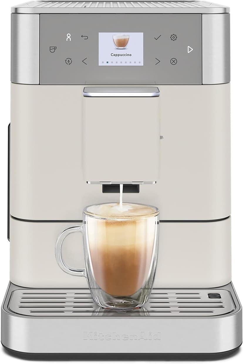 KitchenAid Fully Automatic Espresso Machine KF6, KES8556PL, Porcelain White