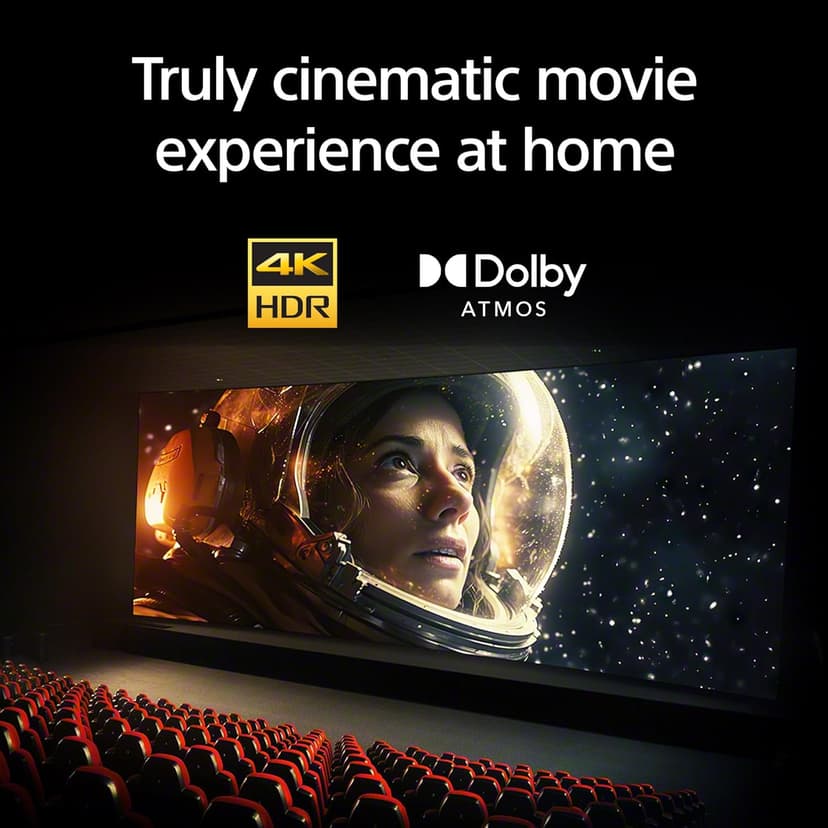 Sony BRAVIA 2 II 55 Inch 4K Ultra HD LED Smart TV with Google TV and Exclusive Features for PlayStation®5 (K-55S20M2), 2025 Model
