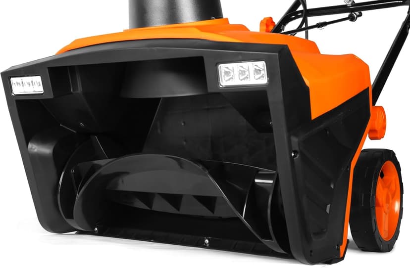 WEN Snow Thrower, 15-Amp 20-Inch Electric Snow Blaster with Dual LED Lights (5670)