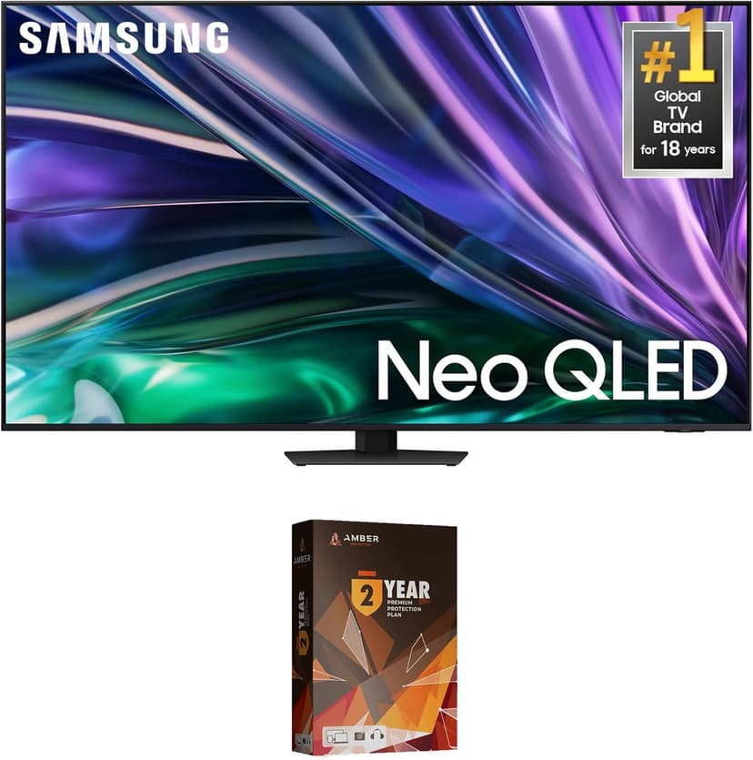 Samsung QN75QN85DBFXZA 75 Inch Neo QLED 4K Smart TV with Dolby Atmos and 2 Year Amber Protection Plan (2024)