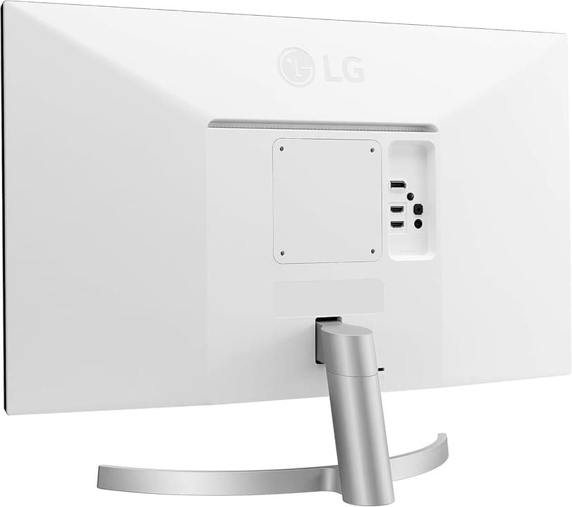 LG 27UL500-W 27-inch 4K UHD (3840 x 2160) UltraFine Computer Monitor, IPS, AMD FreeSync, HDR10, HDMI, DisplayPort, Black Stabilizer, White