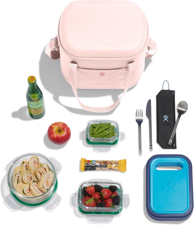 Hydro Flask Cooler Bag for Beach, Beverages and Travel - Insulated Soft Lunch Bag - 12 L Capacity in Trillium Pink