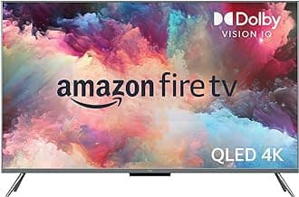 Amazon Fire TV 55" Omni QLED Series 4K UHD smart TV, Dolby Vision IQ, Fire TV Ambient Experience, local dimming, hands-free with Alexa
