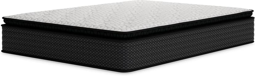Signature Design by Ashley Limited Edition Pillow Top 13 Inch Pillow Top Hybrid Mattress with Gel Memory Foam and Edge Support for Cool Sleep and Pressure Relief, Full