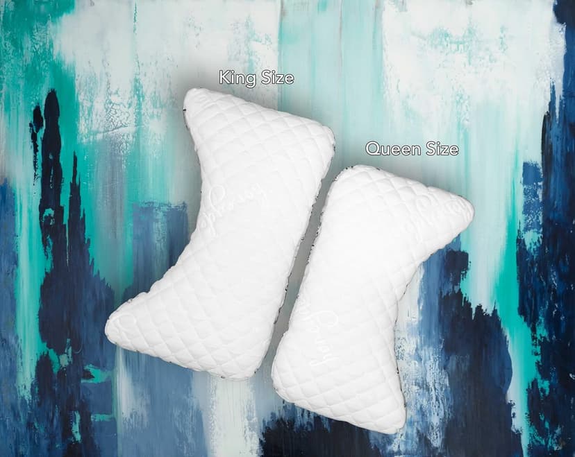 Honeydew Scrumptious Cooling Side Sleeping Pillow with Free Pillowcase- Best for Side Sleepers- Neck and Shoulder Pain Relief Pillow- The Most Awarded Side Sleeper Pillow- Made in The USA (Queen Size)