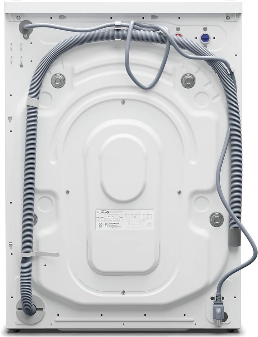 KoolMore 2-in-1 Front Load Washer and Dryer Combo for Apartment, Dorm, RV, and Small Home Laundry Washing and Drying, 16 Wash and 4 Dry Cycles, Compact Space Saver (White) [FLC-3CWH]