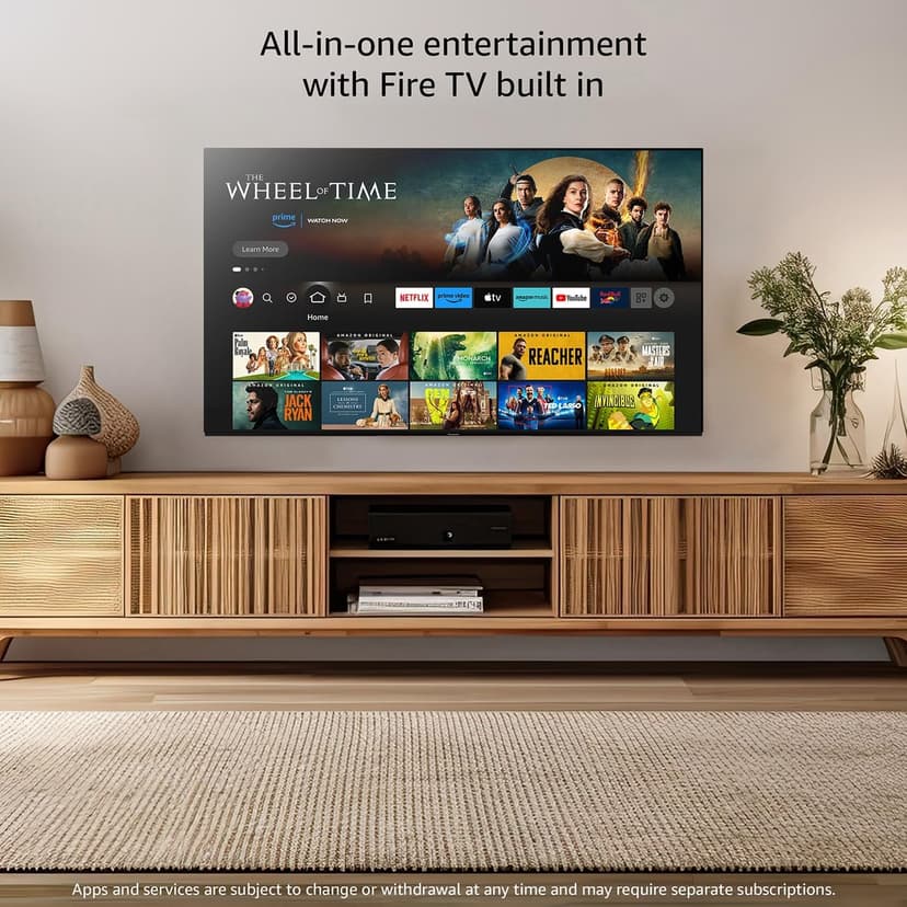 Panasonic Z85 Series (2024 Model) 55-inch OLED 4K Ultra HD Smart Fire TV, Dolby Vision IQ, HDR10+ Adaptive, 120Hz Refresh Rate - 55Z85AP