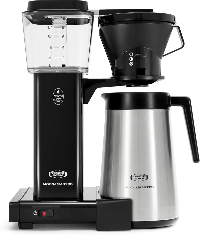 Technivormm Moccamaster 79114 KBT Coffee Brewer, 40 oz, Black