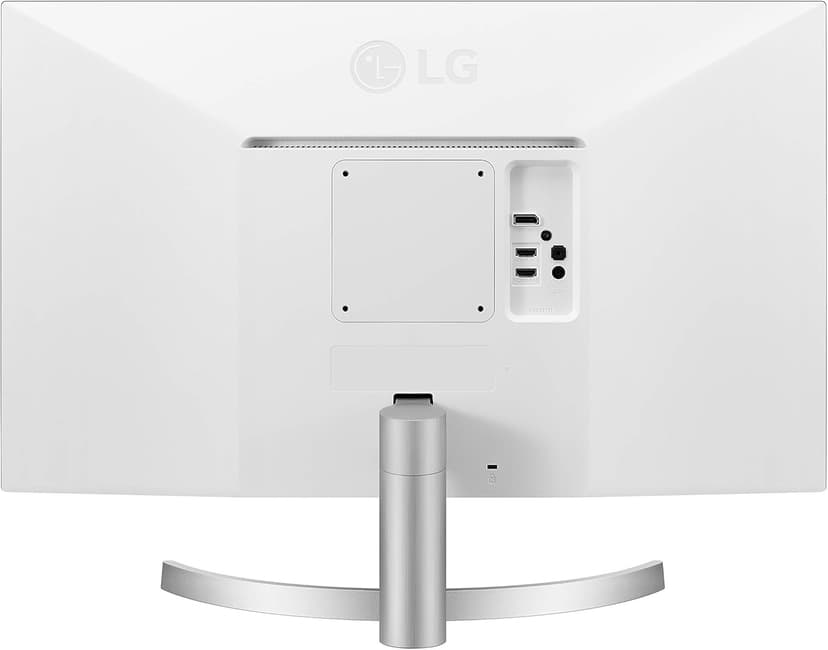 LG 27UL500-W 27-inch 4K UHD (3840 x 2160) UltraFine Computer Monitor, IPS, AMD FreeSync, HDR10, HDMI, DisplayPort, Black Stabilizer, White