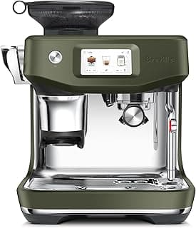 Breville Barista Touch Impress Espresso Machine BES881OLT, Olive Tapenade