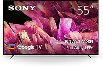 Sony 55 Inch 4K Ultra HD TV X90K Series: BRAVIA XR Full Array LED Smart Google TV with Dolby Vision HDR and exclusive features for The PlayStation® 5 XR55X90K- 2022 Model