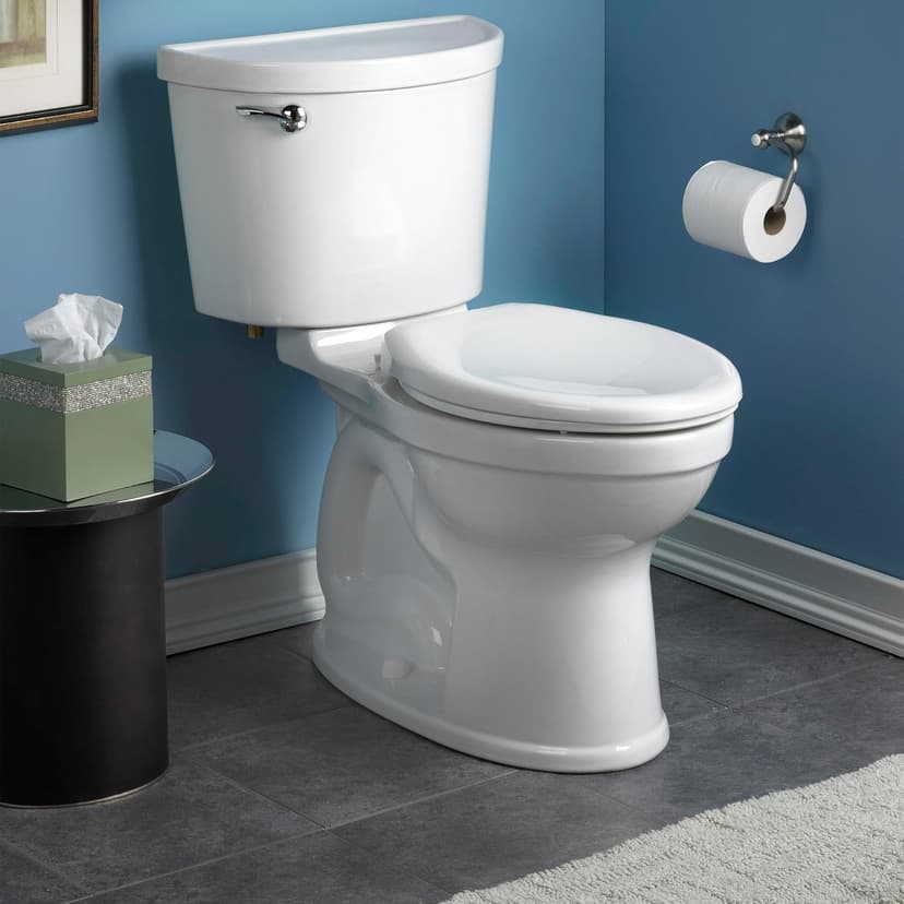 American Standard 211CA004.020 Champion PRO Two-Piece 1.6 gpf/6.0 Lpf Standard Height Elongated Toilet Without Seat, White