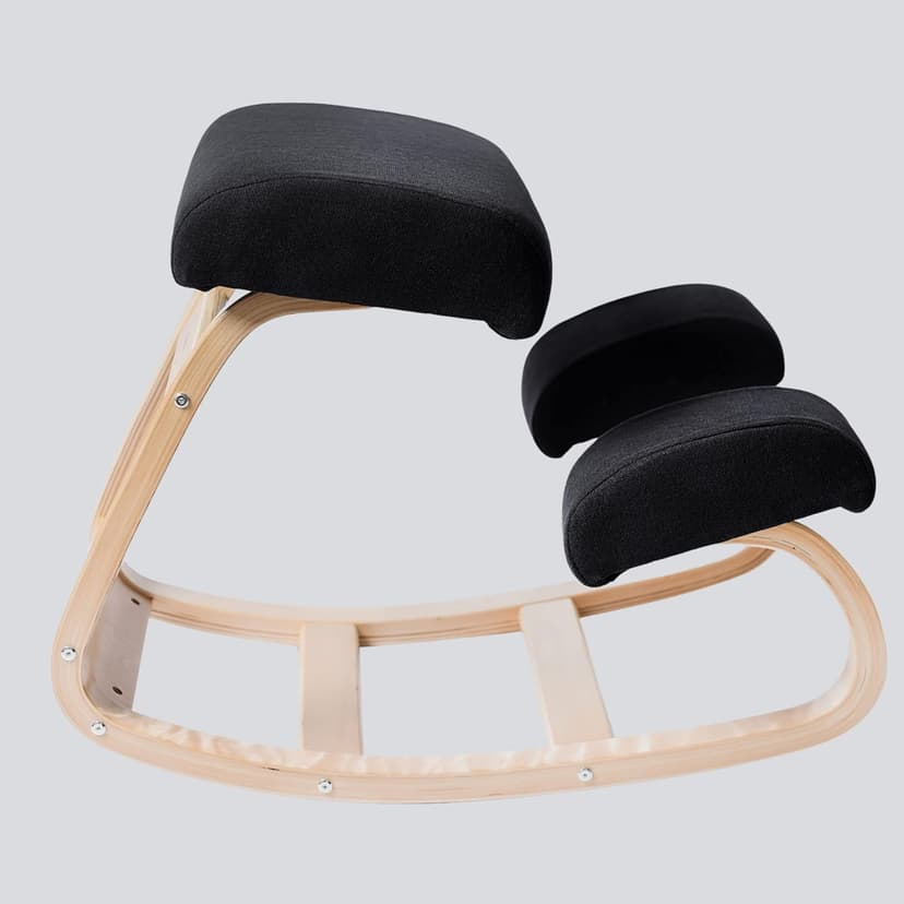 Sleekform Austin Kneeling Chair - Home Office Ergonomic Computer Desk Stool For Active Sitting
