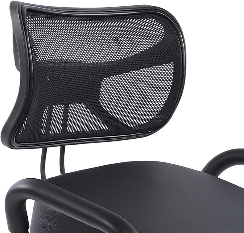 Ejoyous Kneeling Chair, Pneumatic Posture Correcting Knee Stool with Cushion Height Adjustable Rolling Orthopaedic Desk Stool for Banking Meeting Room Office Home Reception