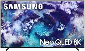 SAMSUNG 85-Inch Class Neo QLED QN900F 8K Mini LED Smart TV (2025 Model) 8K AI Upscaling, Metal Frame Design, Glare Free, Art Store, Samsung Vision AI, Alexa Built-in