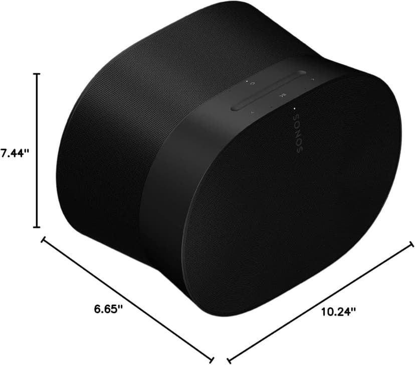 Sonos Era 300 - Black - Wireless, Alexa Enabled Smart Speaker with Dolby Atmos.