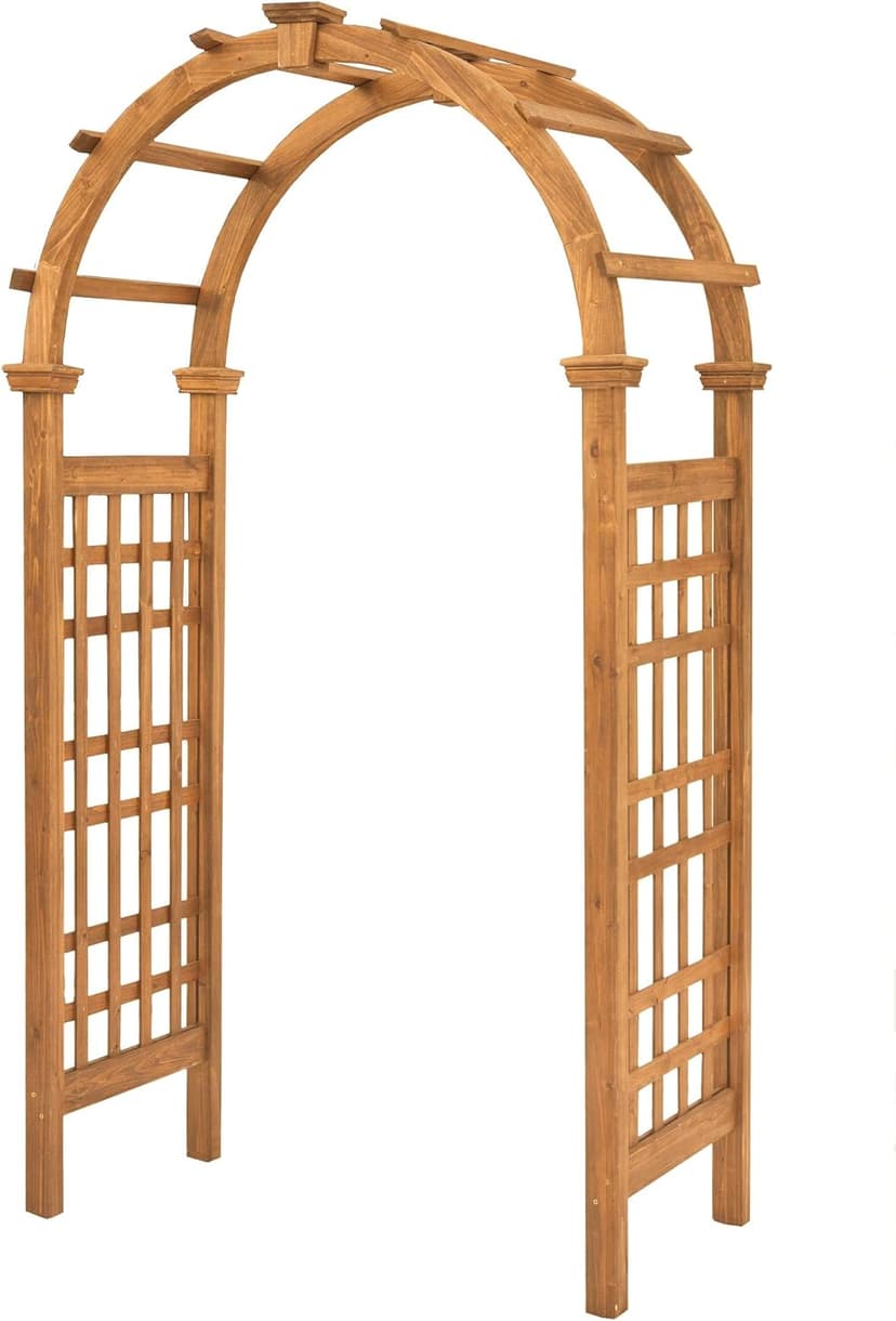 Rosewood 47"W x 89"H Cedar Arbor