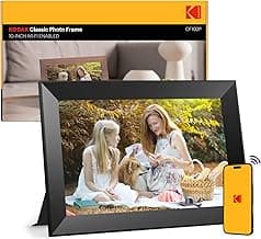 KODAK 10.1 Inch WiFi Digital Picture Frame,1280x800 HD IPS Touch Screen, Electronic Smart Photo Frame with 32 GB Memory, Auto-Rotate, Instantly Share Photos/Videos from Anywhere