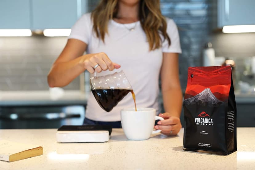 Jamaica Blue Mountain Coffee Blend, Whole Bean, Fresh Roasted, 16-ounce