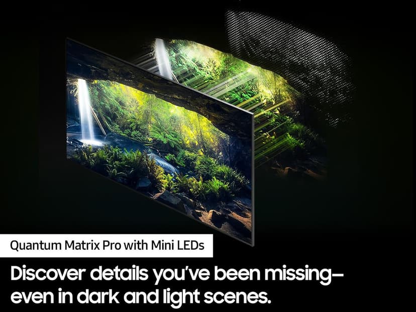 SAMSUNG 85-Inch Class QLED 8K QN800D Series Mini LED, Neo Quantum HDR Smart TV w/Dolby Atmos, Object Tracking Sound+, AI Motion Enhancer, Real Depth Enhancer Pro, Alexa Built-in (QN85QN800D, 2024)