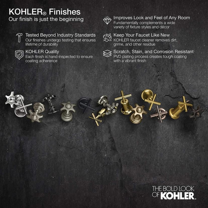 KOHLER K-965-AK-2MB Purist Showerhead, Vibrant Brushed Moderne Brass