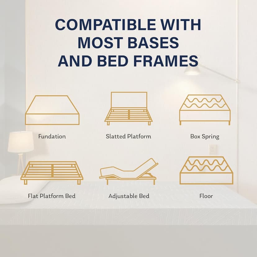 EGOHOME 12 Inch King Size Mattress, Copper Gel Cooling Memory Foam for Back Pain Relief, Therapeutic Bed in a Box, Foam Made in USA, CertiPUR-US Certified, 76x80x12 Black