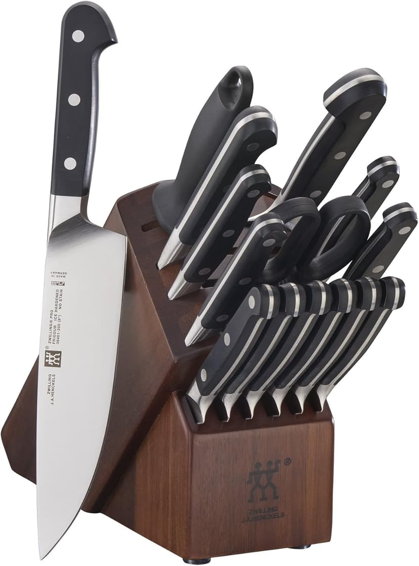 ZWILLING Pro 16-pc Knife Block Set - Acacia