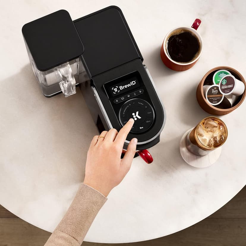 Keurig K-Supreme Plus SMART Coffee Maker, Single Serve K-Cup Pod Coffee Brewer, BREWID and MultiStream Technology, 78 Oz, Black