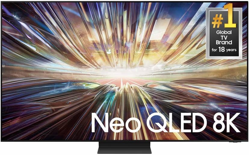 SAMSUNG 85-Inch Class QLED 8K QN800D Series Mini LED, Neo Quantum HDR Smart TV w/Dolby Atmos, Object Tracking Sound+, AI Motion Enhancer, Real Depth Enhancer Pro, Alexa Built-in (QN85QN800D, 2024)