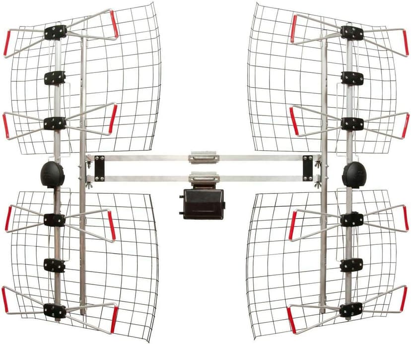 Antennas Direct 8-Element Bowtie UHF Outdoor HDTV Antenna, Multi-Directional, 70+ Mile Range, 4K 8K UHD NEXTGEN TV – w/All-Weather Mounting Hardware