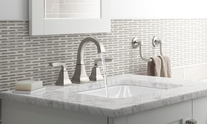 KOHLER 20000-0 Caxton Rectangle Undermount Bathroom Sink with Overflow Drain, 20-1/4" W x 15-11/16" D, White
