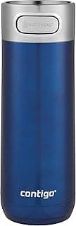 Contigo Luxe Vacuum-Insulated Stainless Steel Thermal Travel Mug 16 Ounces Monaco