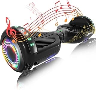 Scooter, Bluetooth & Corlorful LED Lights, Gifts for Kids & Adults & Girls & Boys, for All Ages